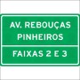 Av. Rebouças / Pinheiros - Faixas 2 e 3